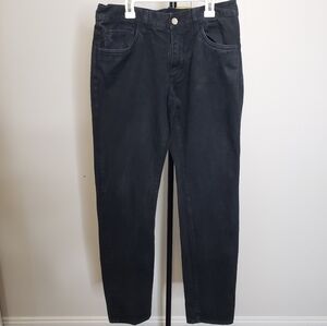 Dolce Gabbana "STAFF" Straight Jeans Men Size 46. US 30 Black 
